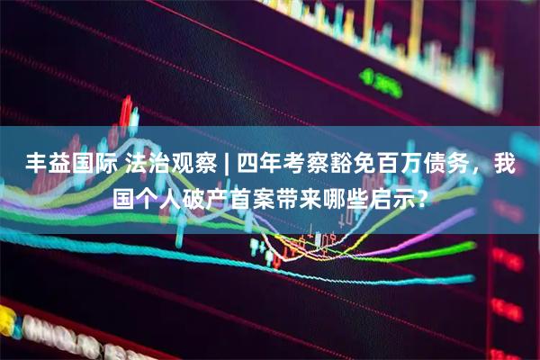 丰益国际 法治观察 | 四年考察豁免百万债务，我国个人破产首案带来哪些启示？